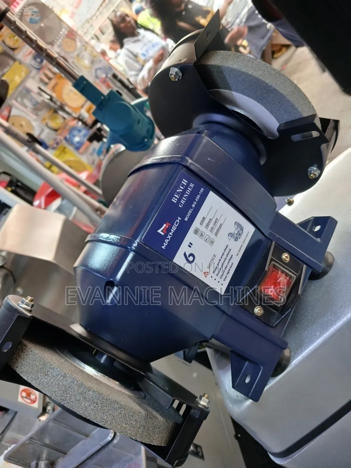 Maxmech Bench Grinder