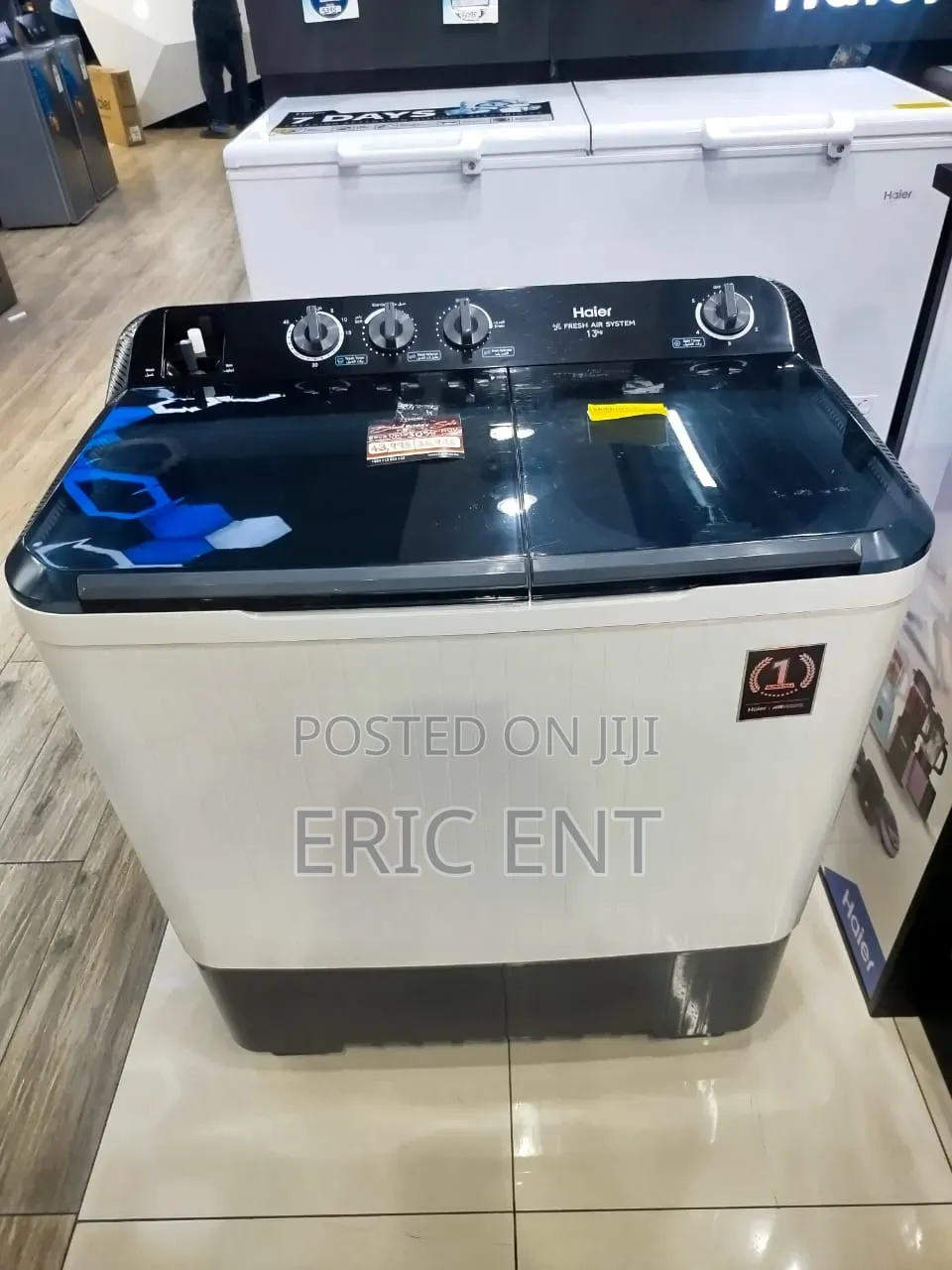 Haier 10.5kgs Twin Tub Semi Automatic Washing Machine