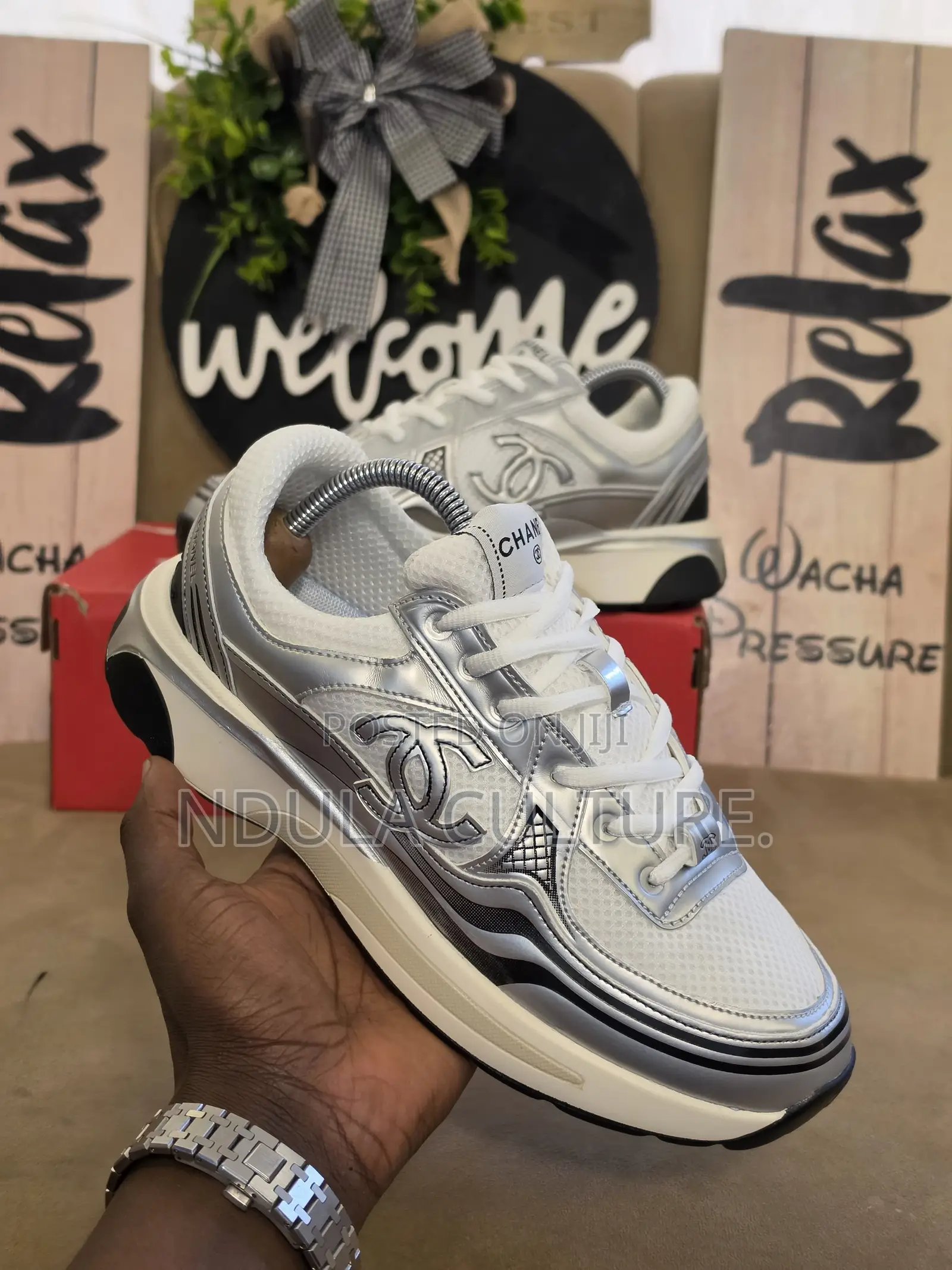 Channel Trainer Sneakers