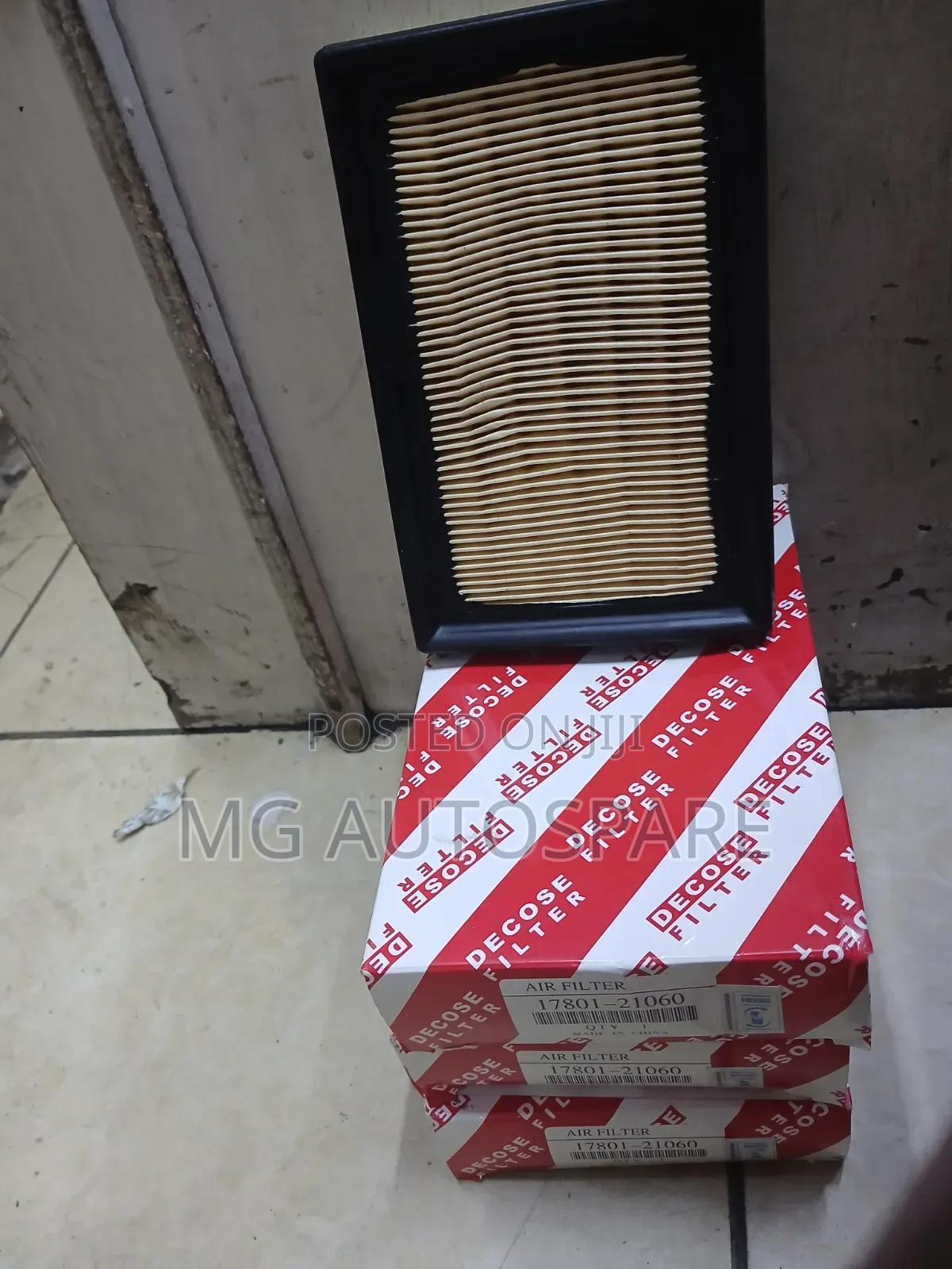 Air Filter, 17801-21060.