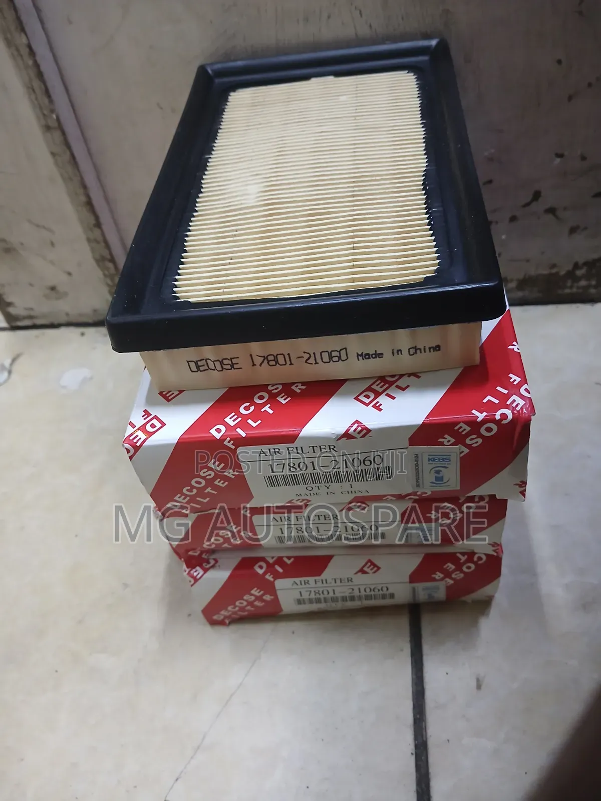 Air Filter, 17801-21060.