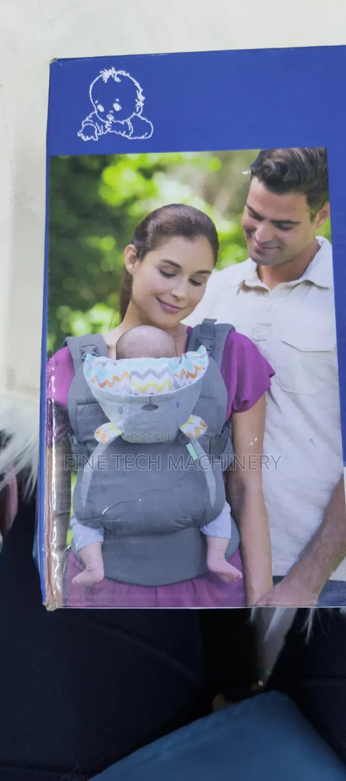 Ergonomic Inflantino Baby Hooded Carrier