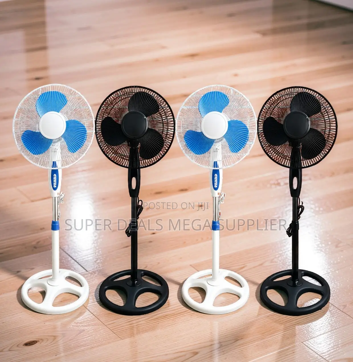 Full Oscillation, Quiet Cooling 16′′ Electric Stand Fan