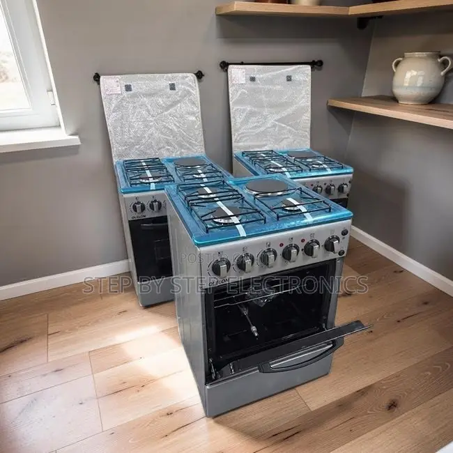 Value Prices Easy Grip 3 Gas Burners +1 Electric Free Standing Cookers