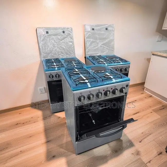 Bulk Prices Oven Light 3 Gas Burners +1 Electric Free Standing Cookers