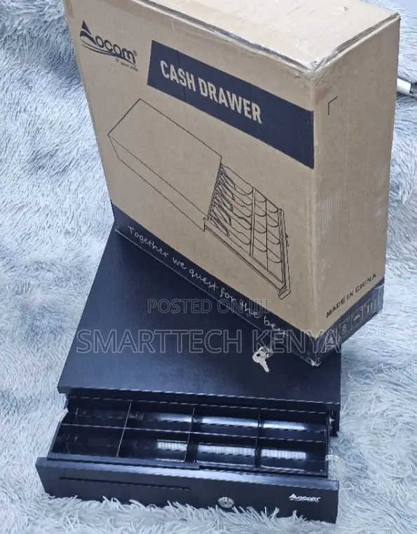 Cash Register Drawer Lockable Metal Cash Drawer for Retail