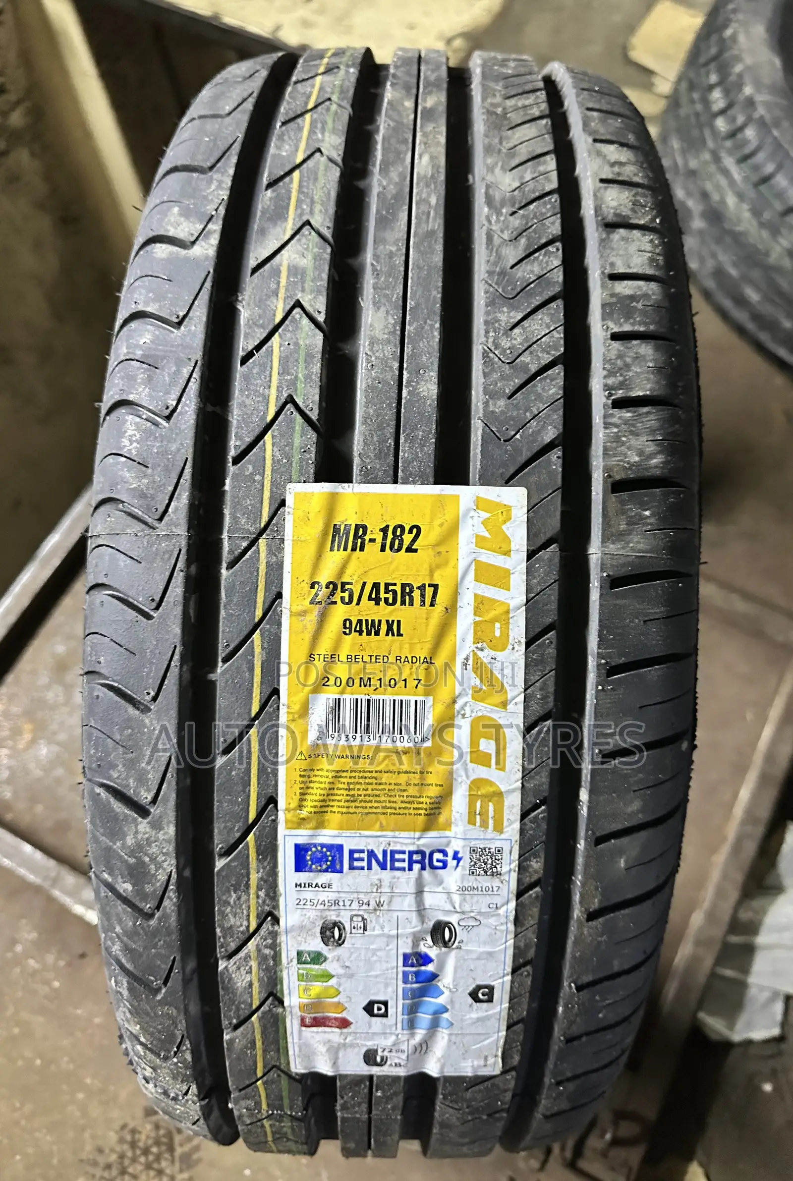 225/45r17 Mirage