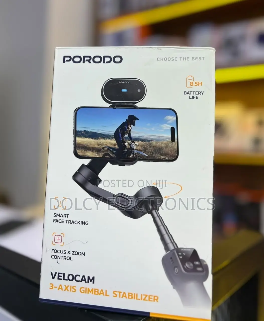 PORODO Velocam 3-Axis Gimbale Stabilizer