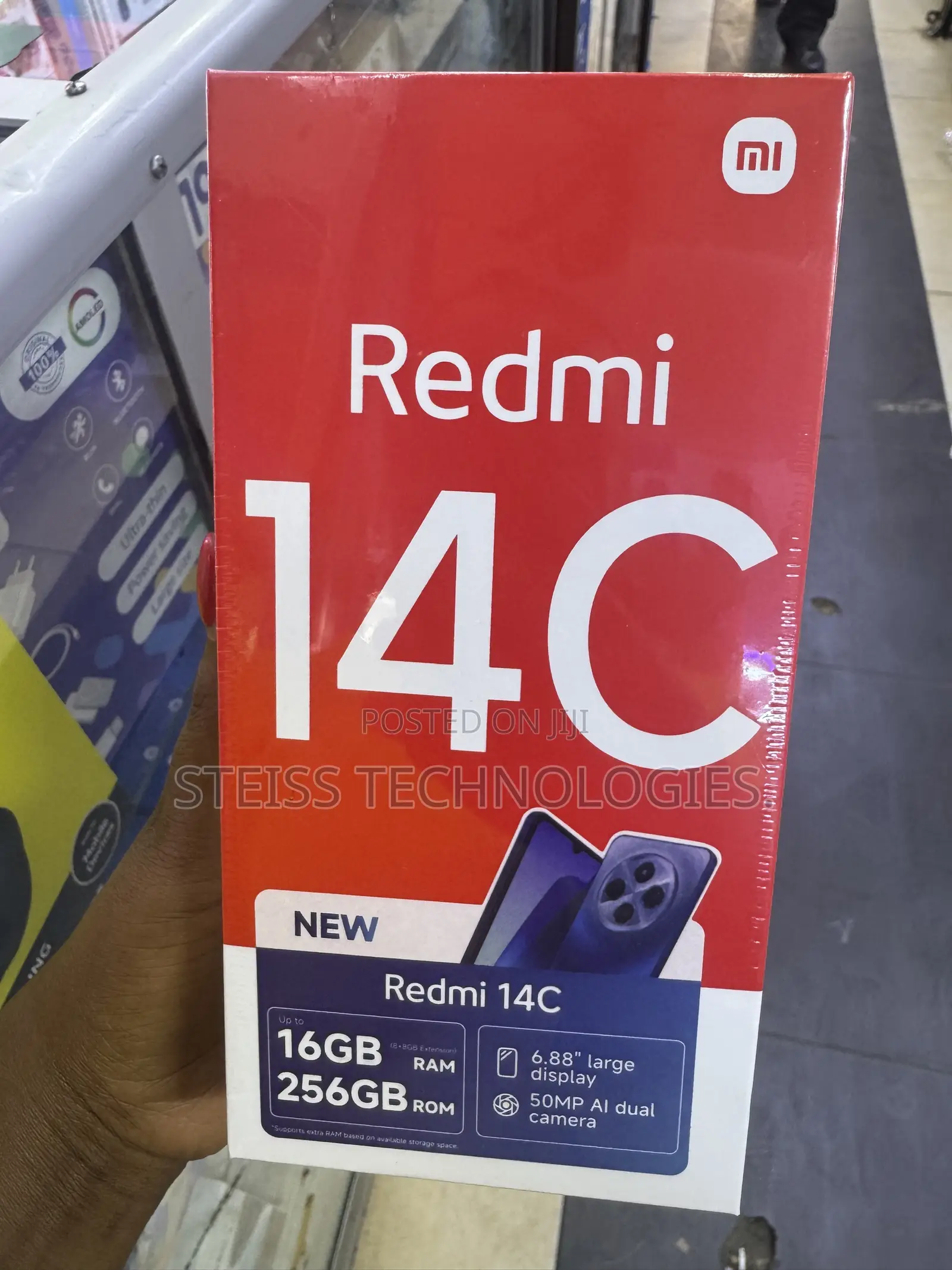 New Xiaomi Redmi 14C 256 GB Black