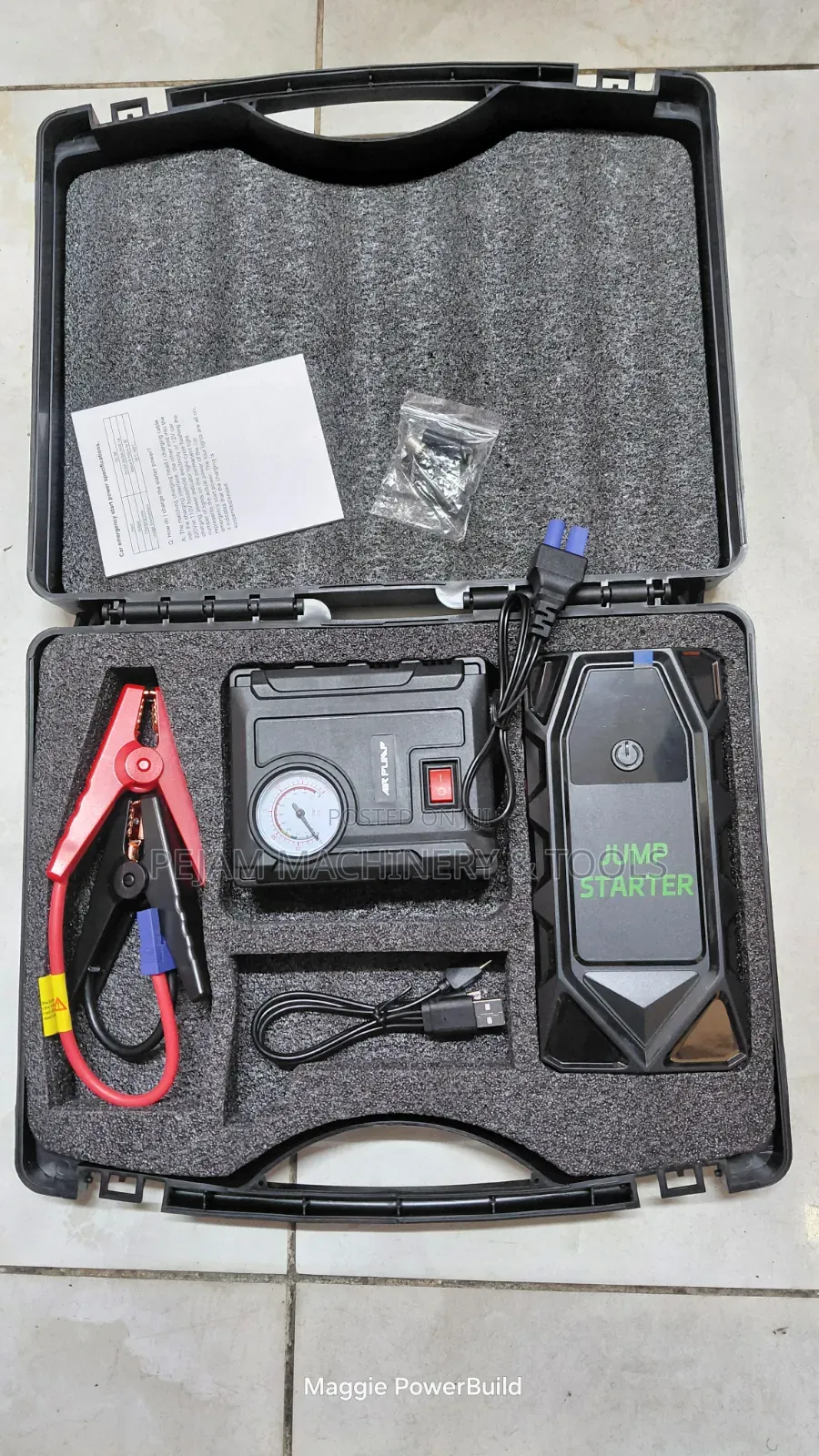 Multifunctional Car Jump Starter Kit
