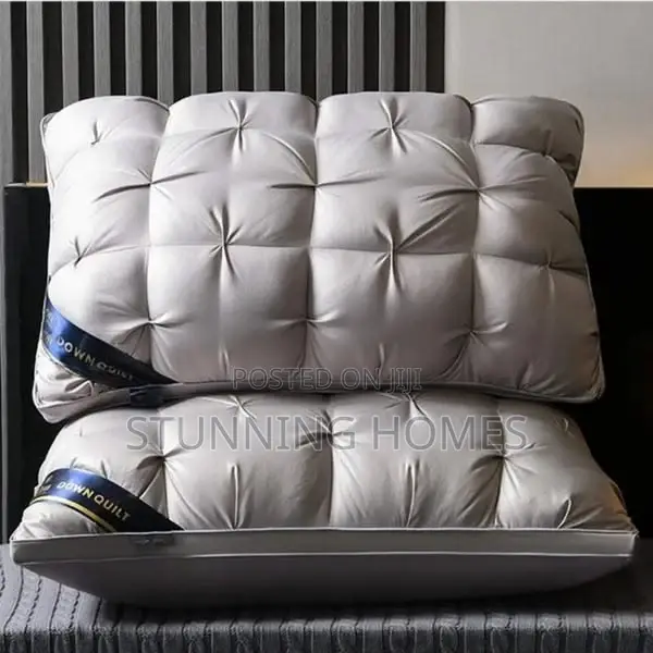 Premium Goose Down Fiber Bed Pillow