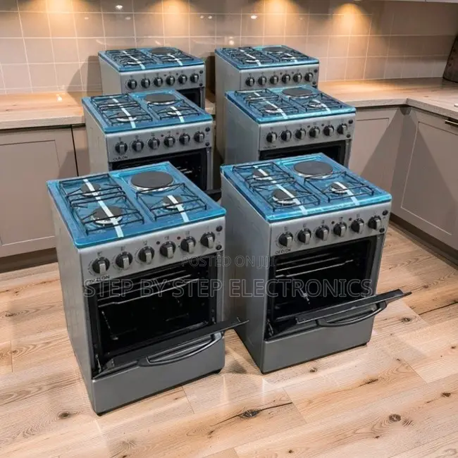 Bulk Prices Lid Lock 3 Gas Burners +1 Electric Free Standing Cookers