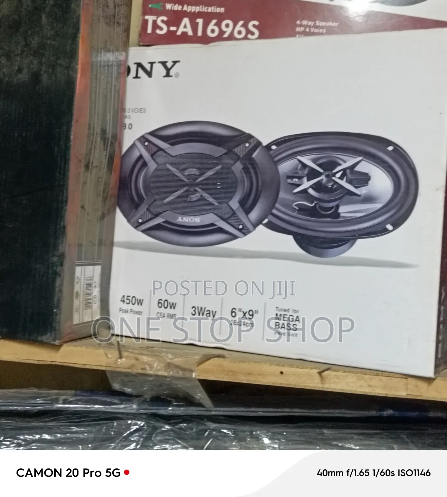 Sony 6"x9" Car Audio Speakers in Pairs Set