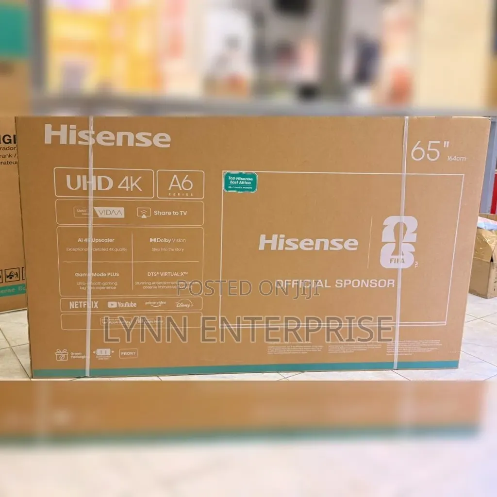 Hisense 65a6 Uhd Smart Frameless 65 Inches