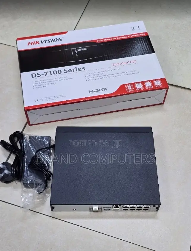 Hikvision 8 CH PoE NVR (DS-7108NI-Q1/8P/M)