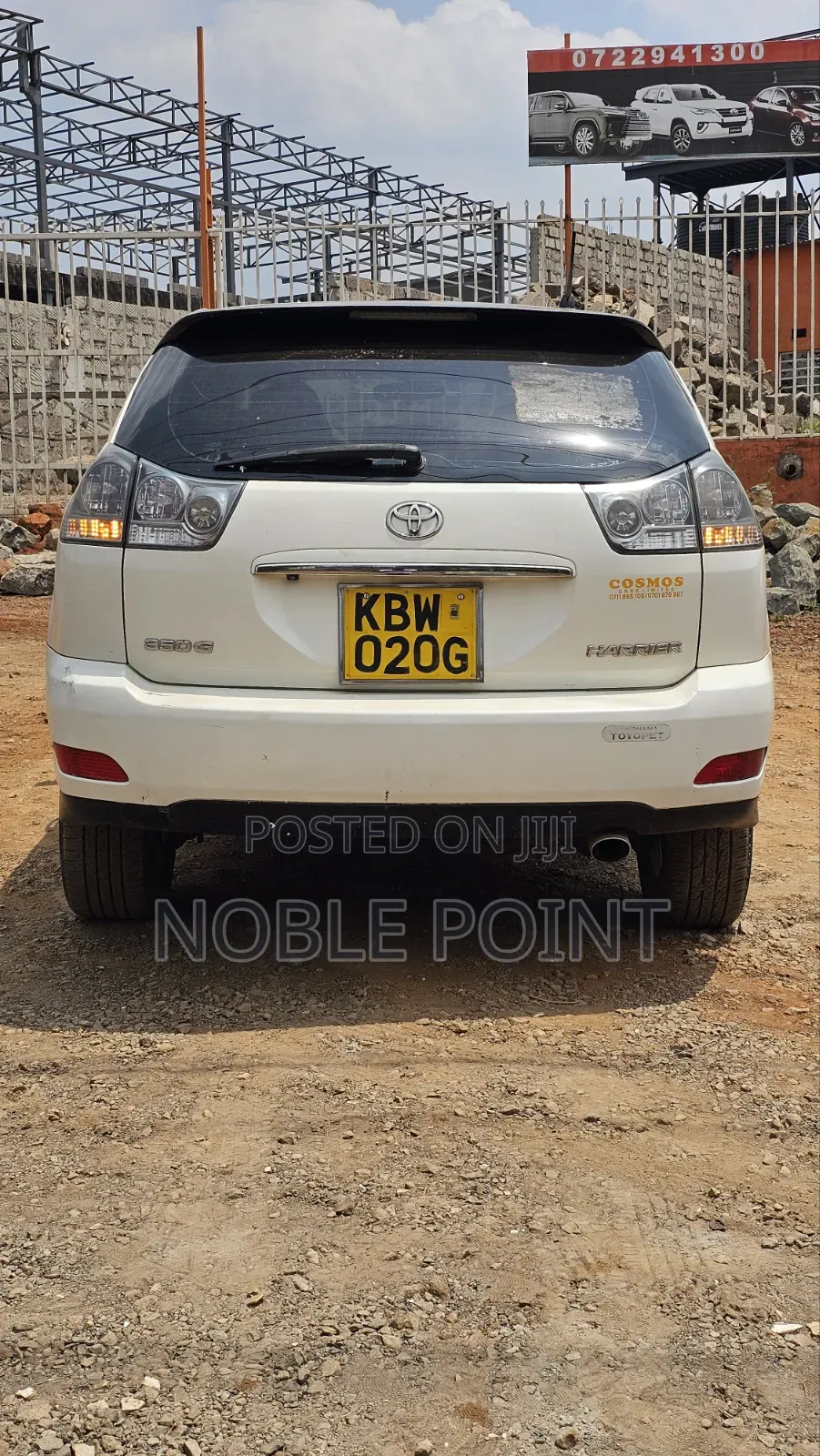 Toyota Harrier 2006 White