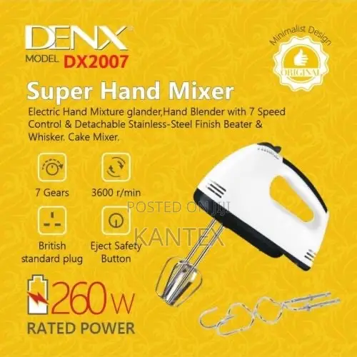 Denx DX2007 Super Hand Mixer