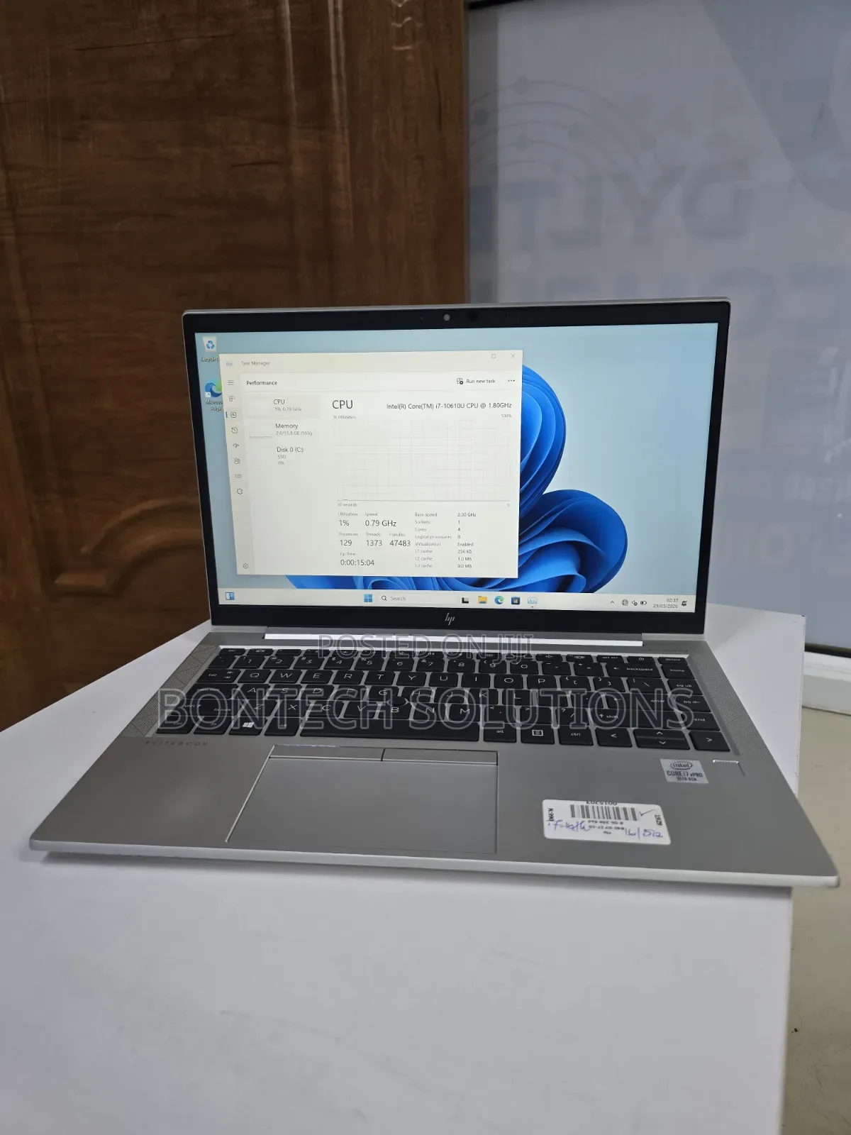 Laptop HP EliteBook 840 G7 16GB Intel Core i7 SSD 512GB