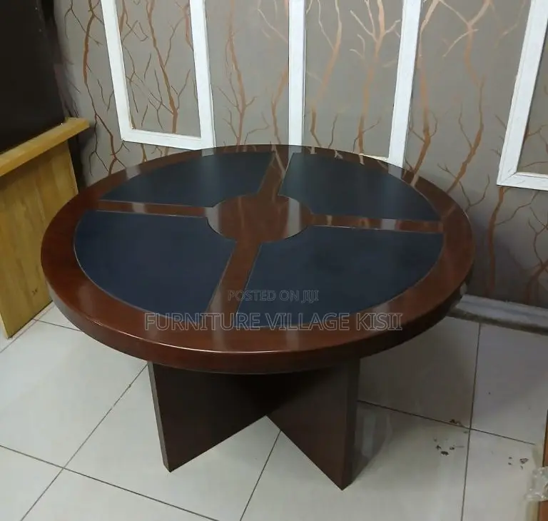 Conference Table; 4Seater Mahogany Meeting Table