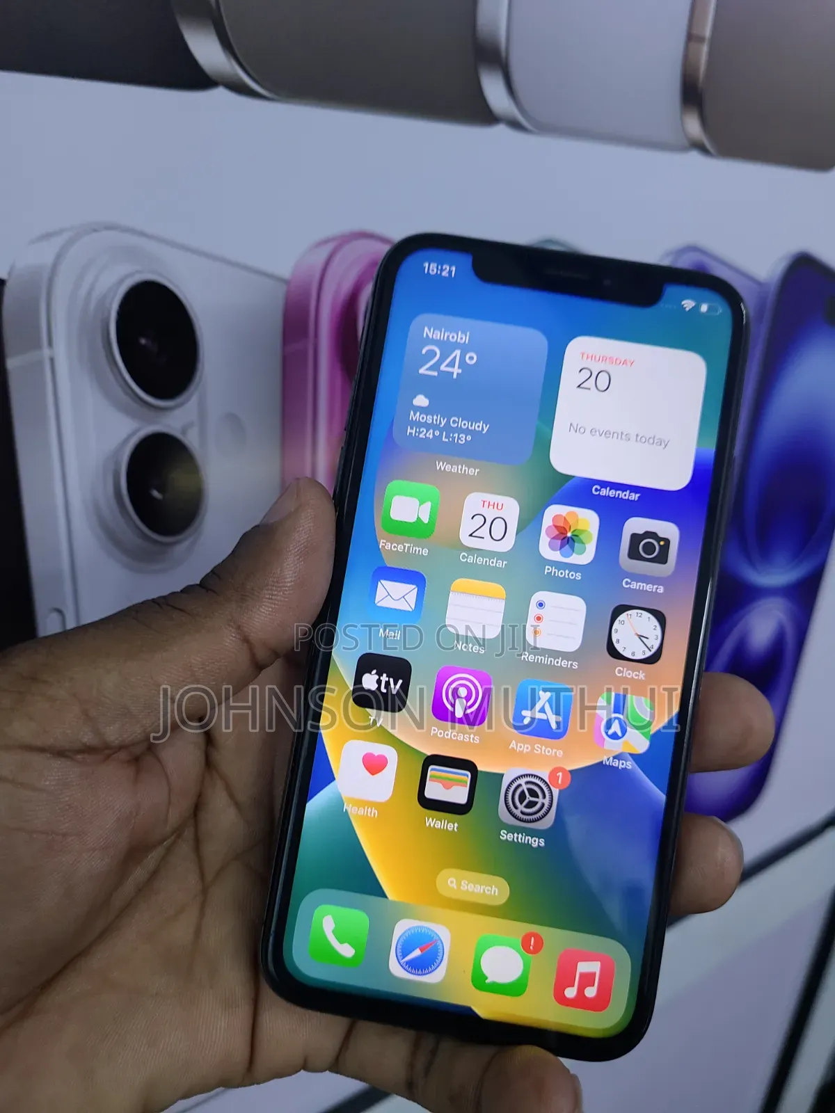 Apple iPhone X 64 GB Black