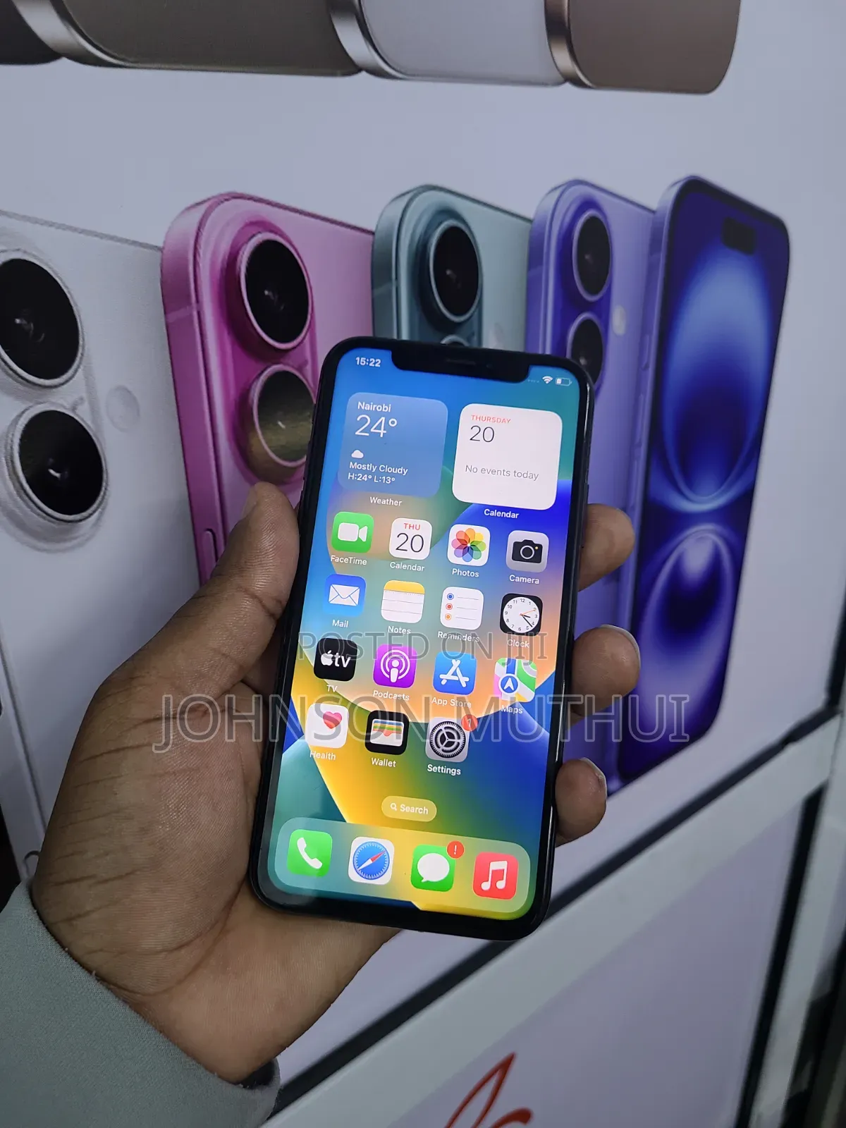 Apple iPhone X 64 GB Black