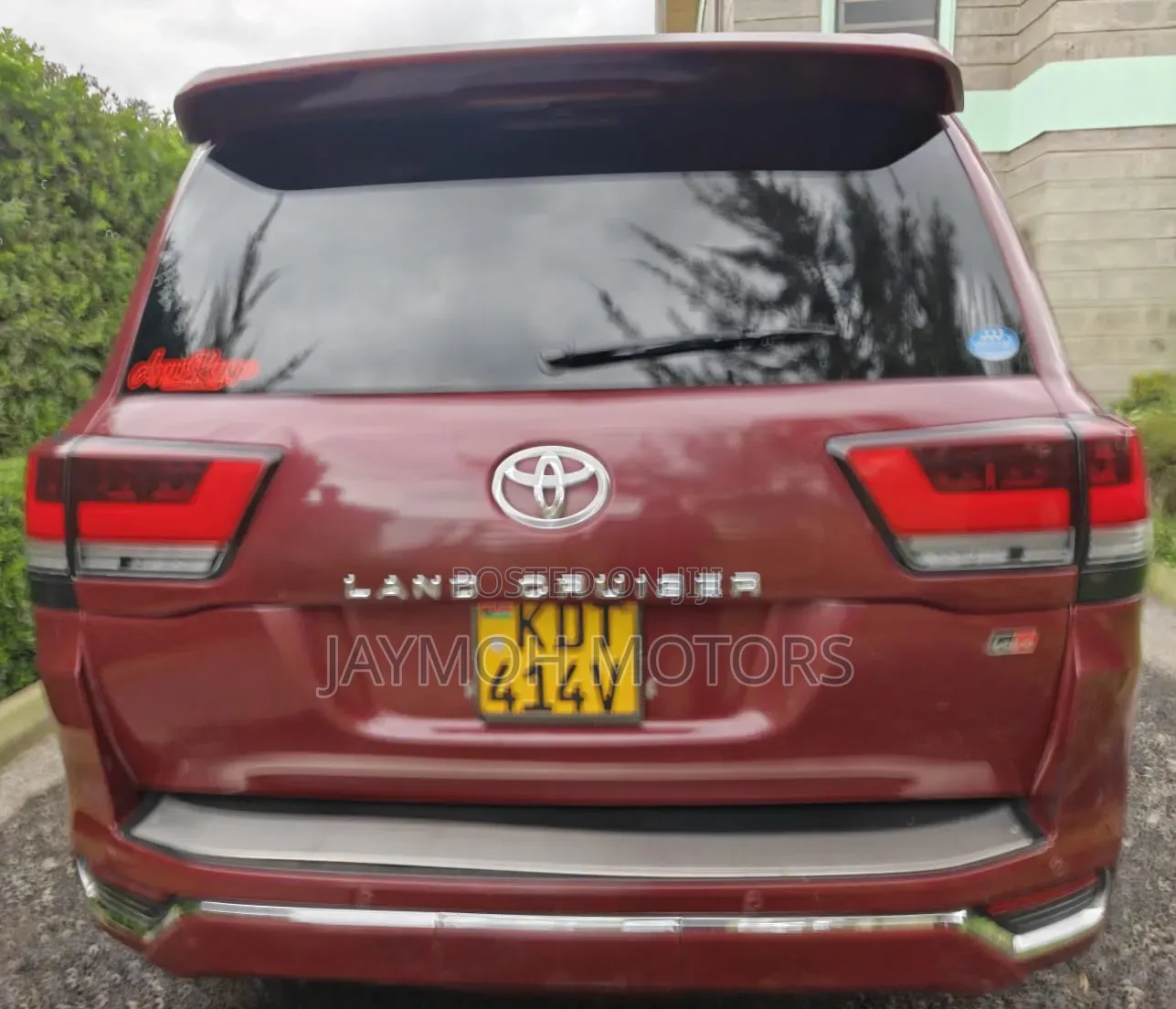 Toyota Land Cruiser 2015 Maroon