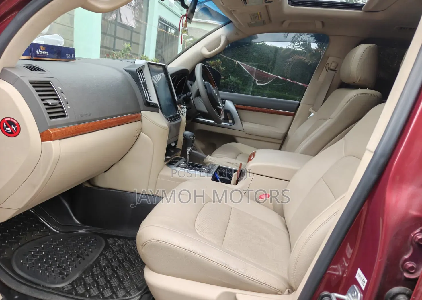 Toyota Land Cruiser 2015 Maroon