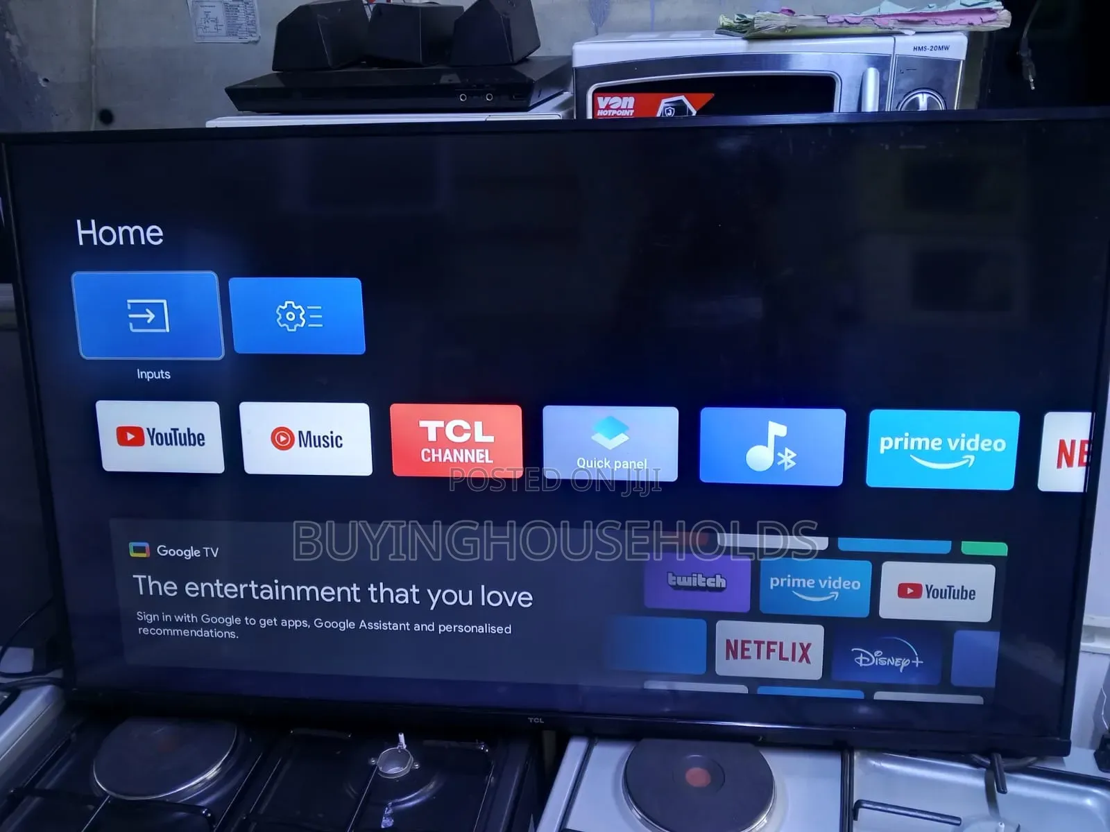 TCL 50" Frameless Google TV