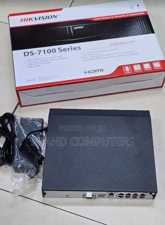 8 Channel Hikvision 8 Ports NVR
