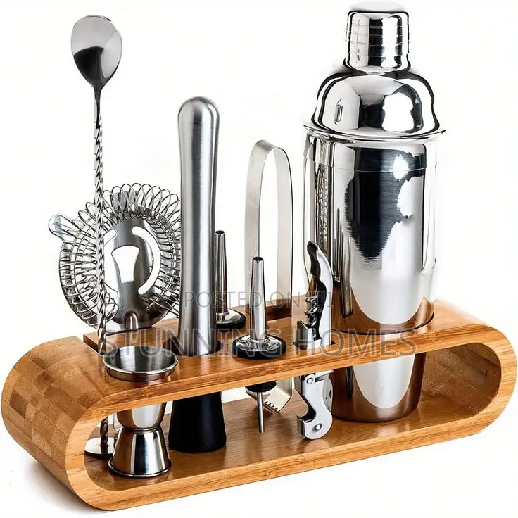 10pcs Bartender Cocktail Shaker Kit