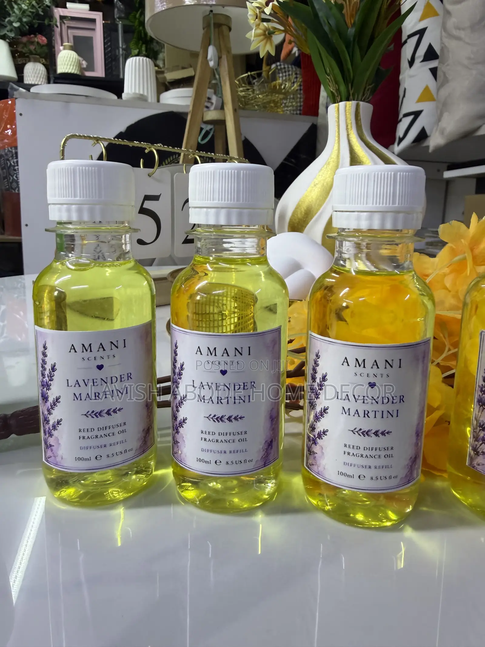 Lavender Martini Reed Diffuser Refill Oil 100ml Air Fresh Fragrance