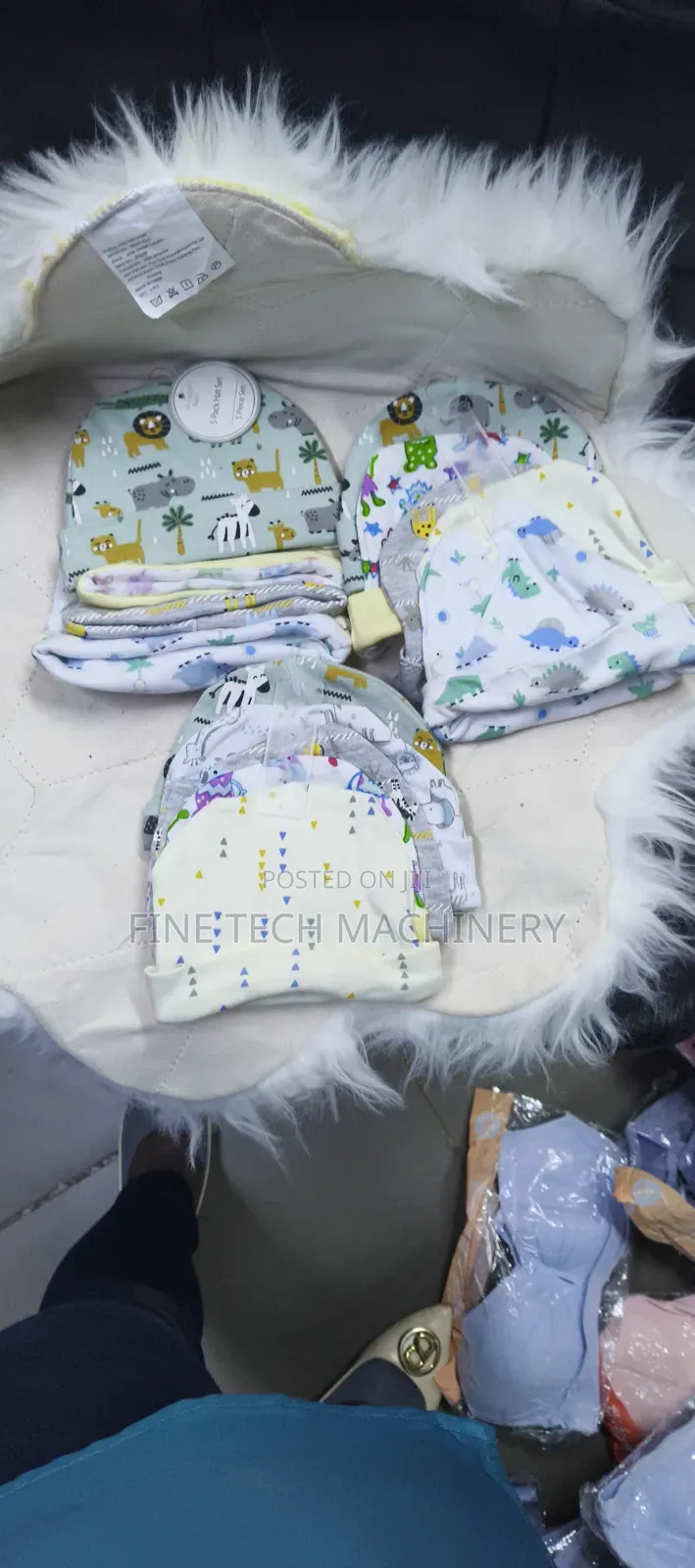 5in 1 Baby Cotton Kofia