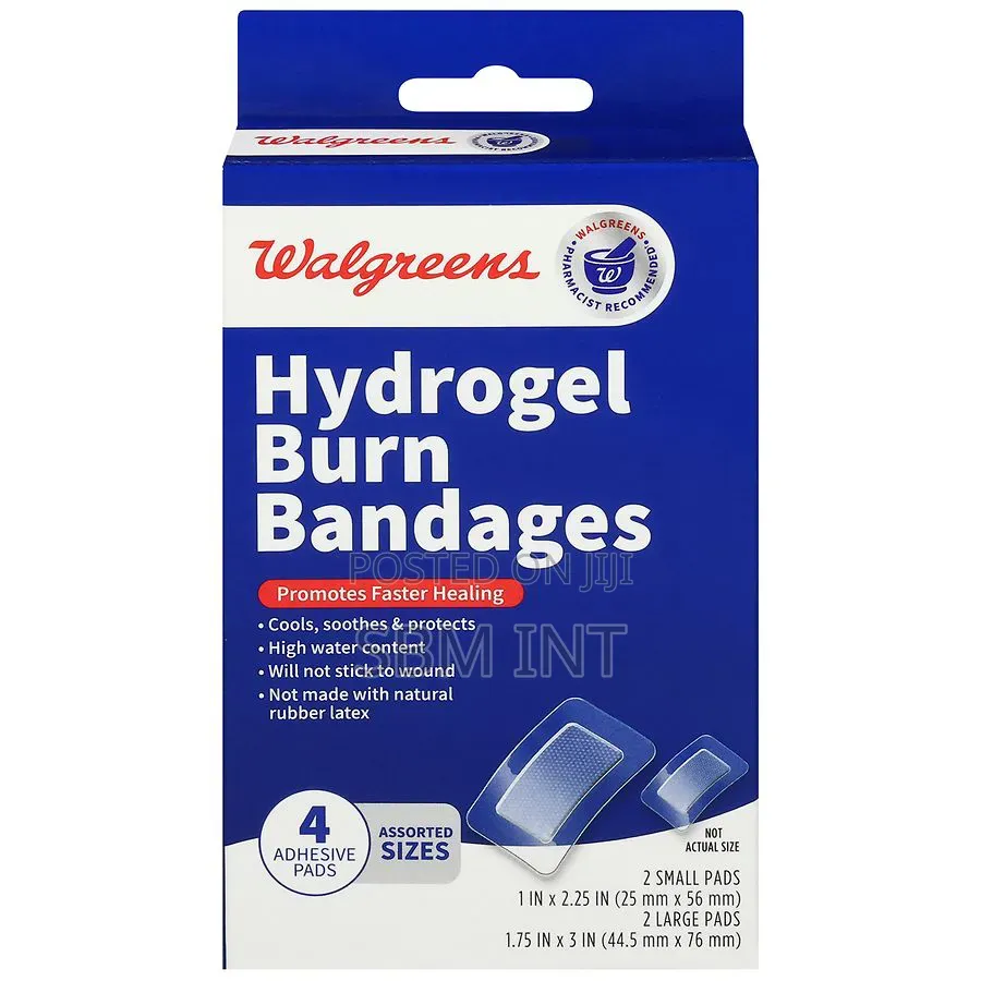 Burn Bandage Adhesive Hydrogel
