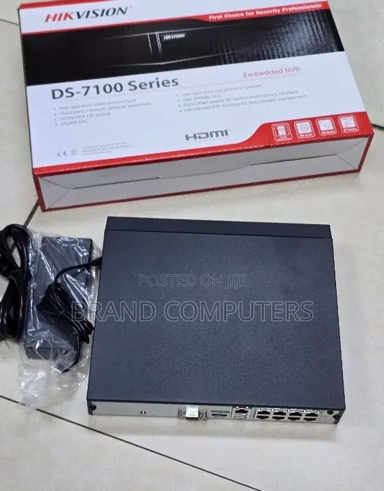 Hikvision Ds-7108ni--8p 8 Channel Poe NVR Recorder
