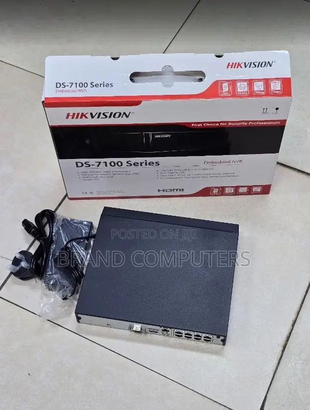 NVR Machine Hikvision 8 Channel Network Video Recorder