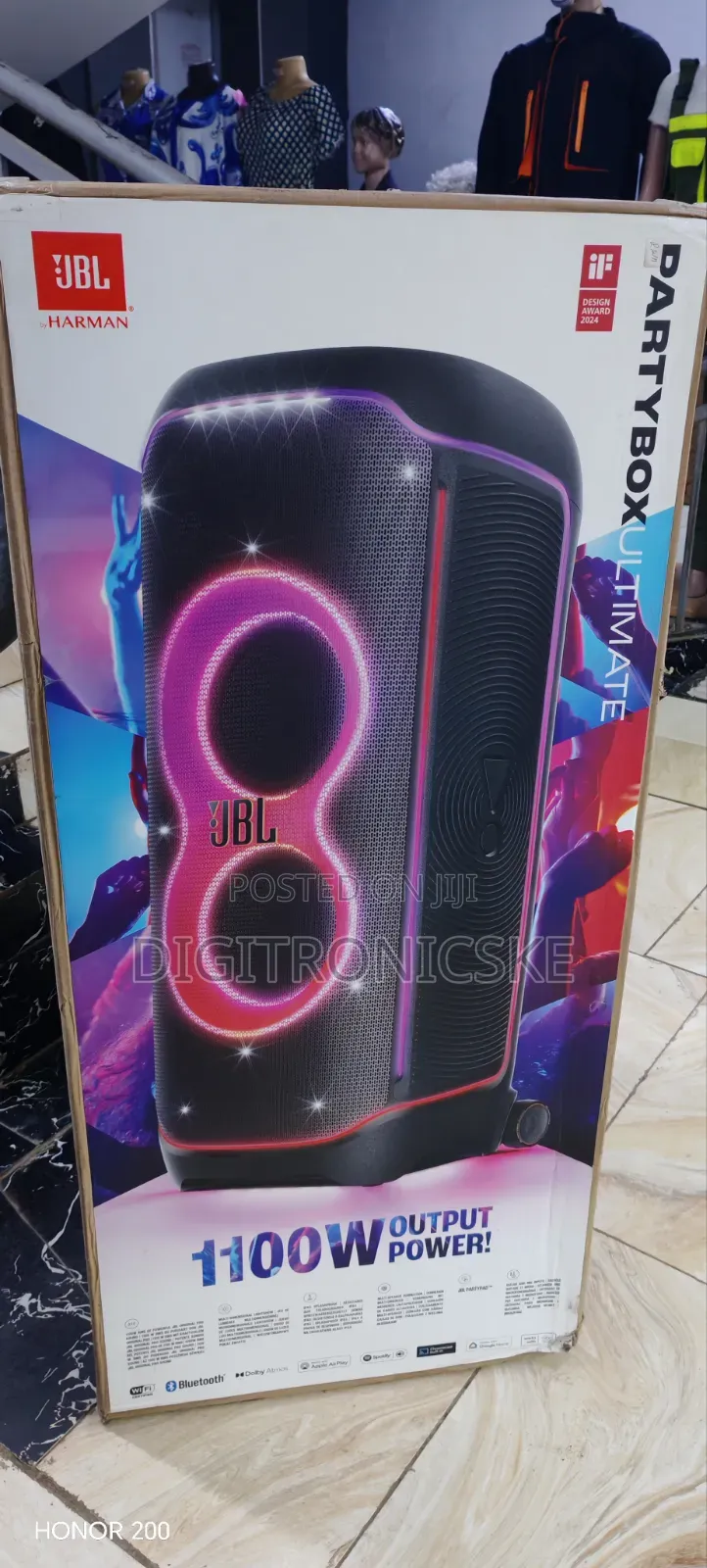 JBL Partybox Ultimate 1100watts Portable Speaker