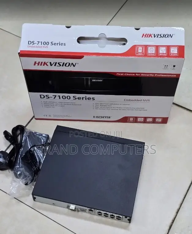 Hikvision 8-Channel NVR DS-7108N1-Q1 8 Port POE