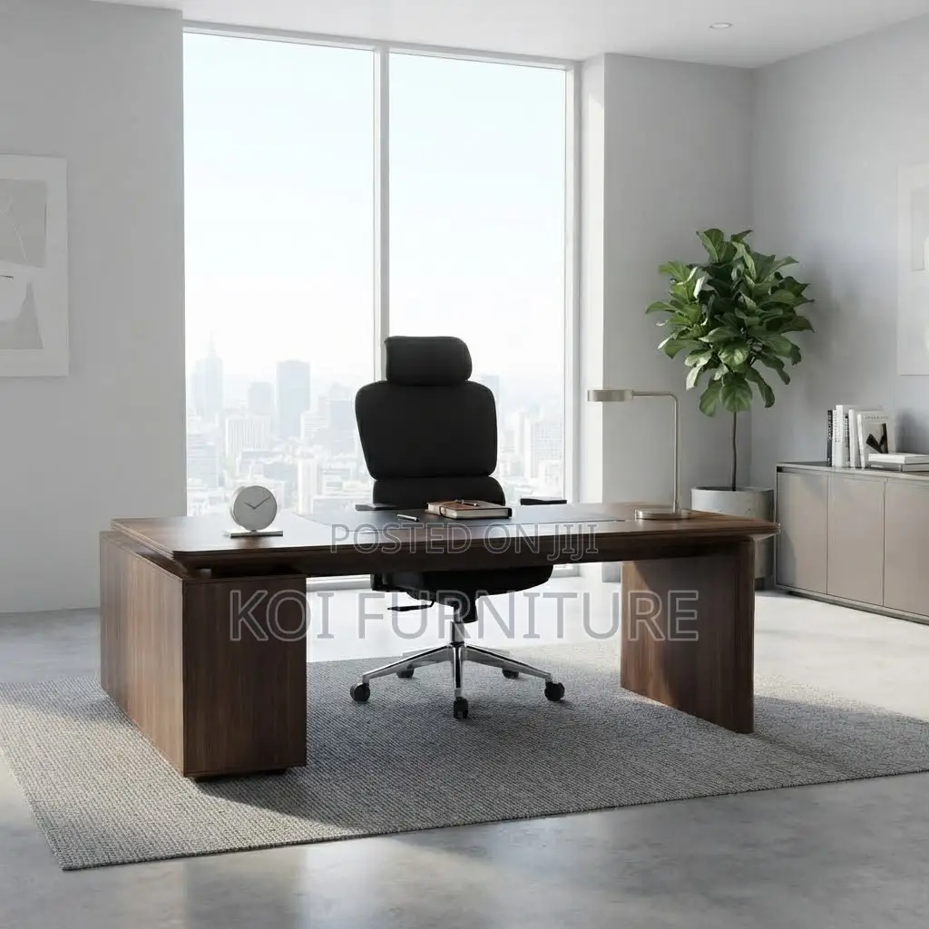 Office Chair; High Back Full Fabric Orthopedic Director Chair