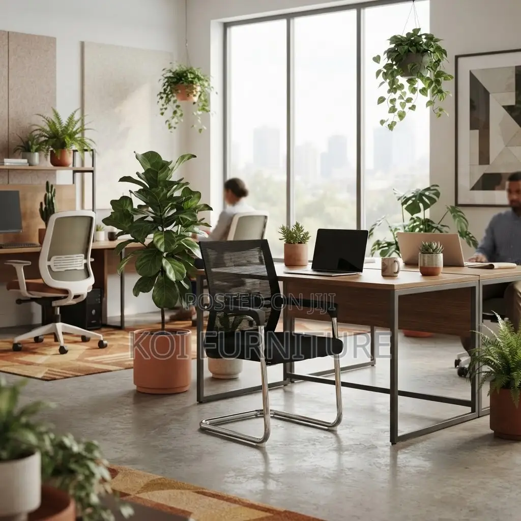 Office Chair; Visitors Mesh Sledd Based Office Chair