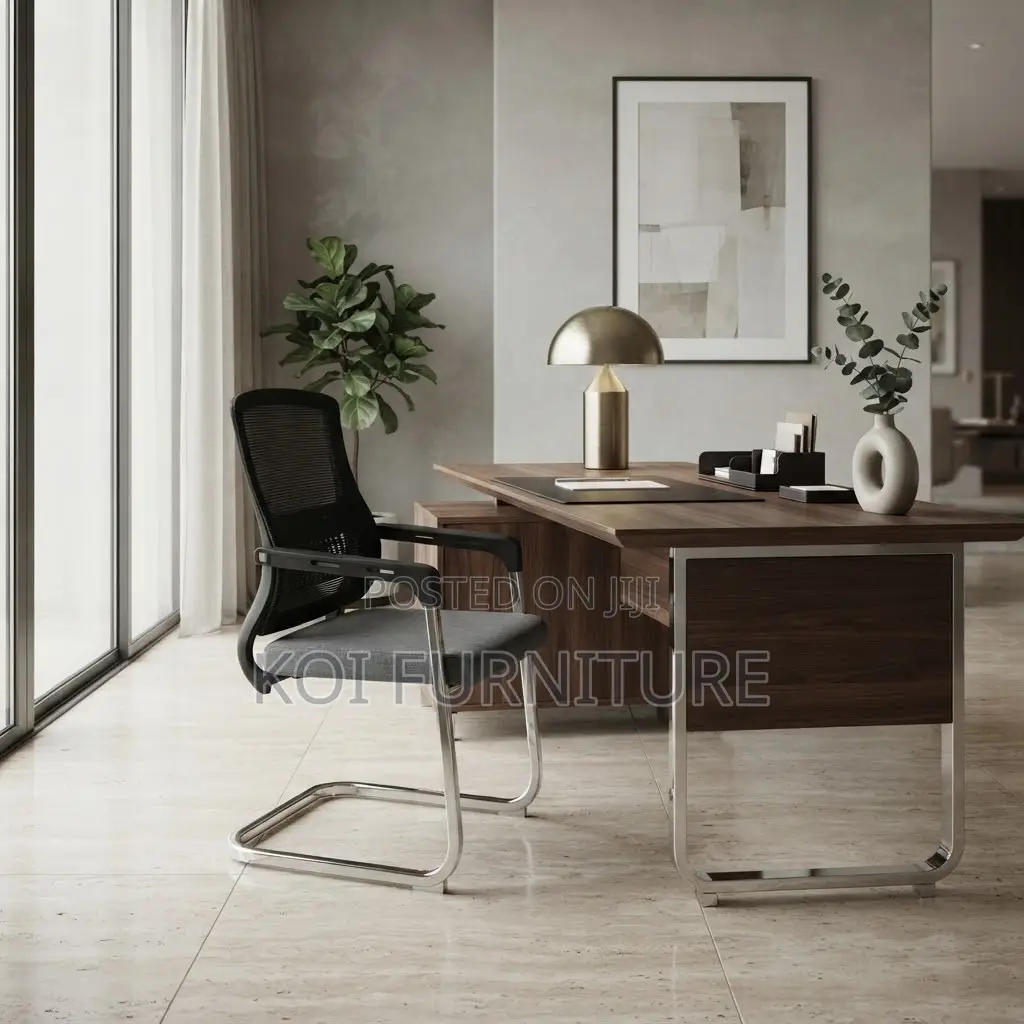Office Chair; Visitors Mesh Sledd Based Office Chair