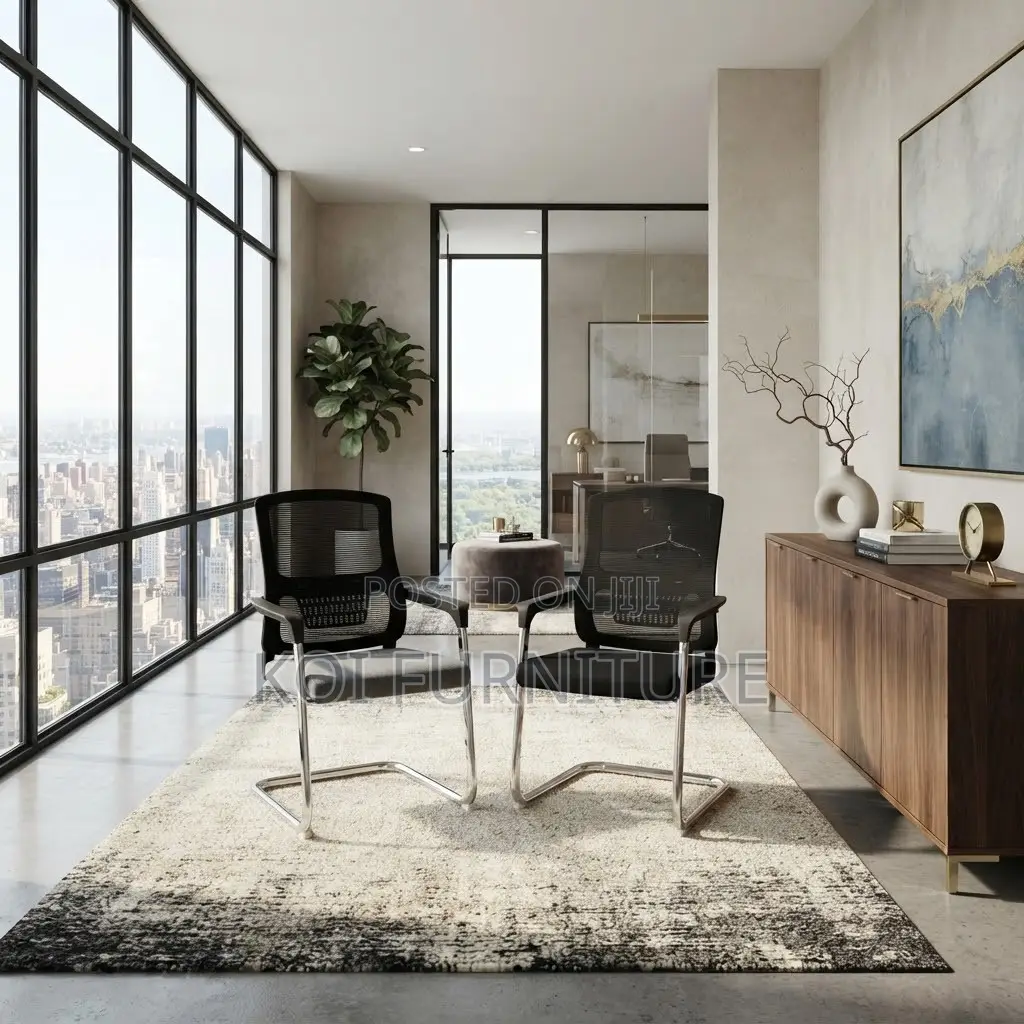 Office Chair; Visitors Mesh Sledd Based Office Chair