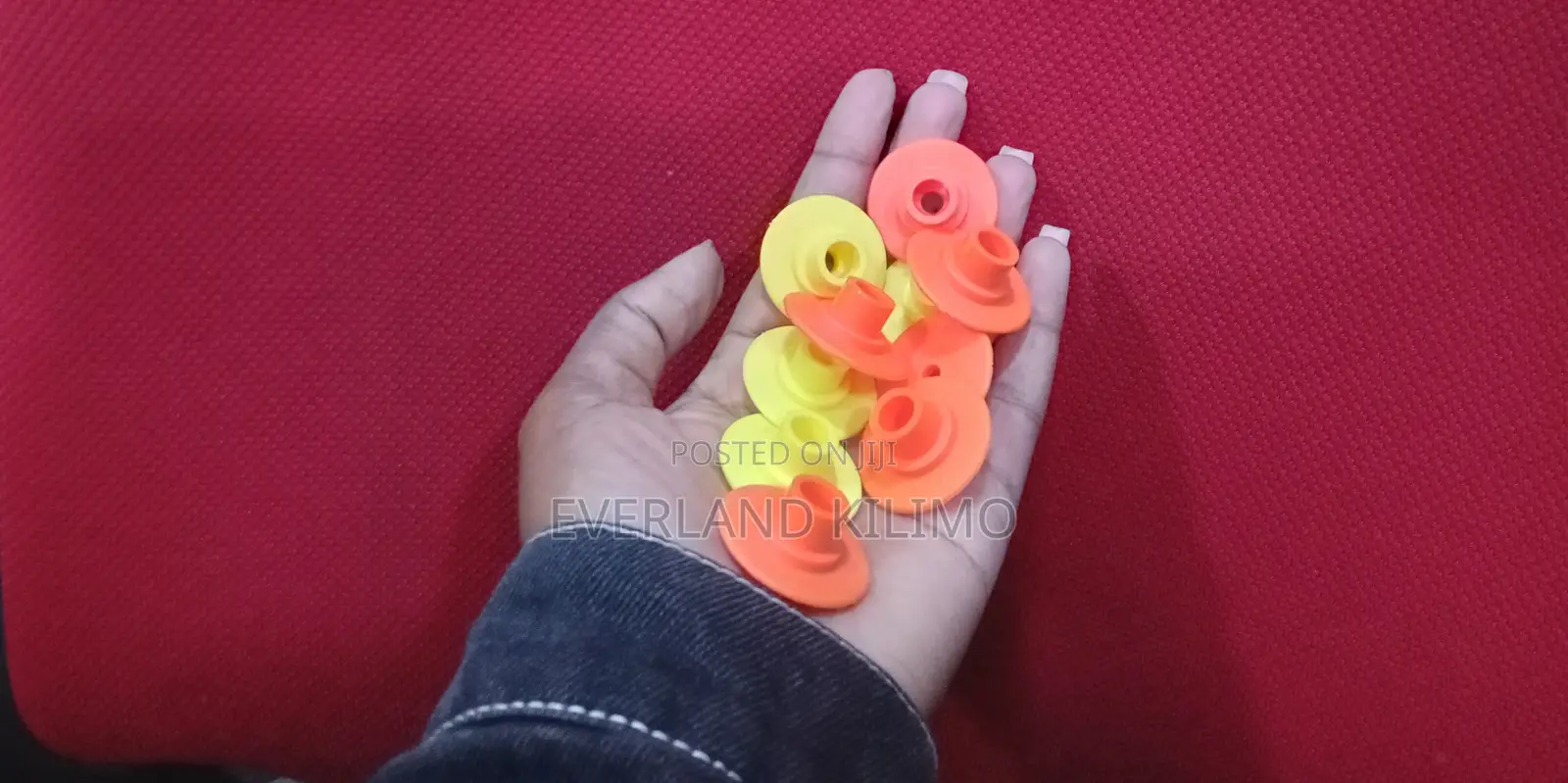 Laser Printable Round Ear Tags for Sheeps