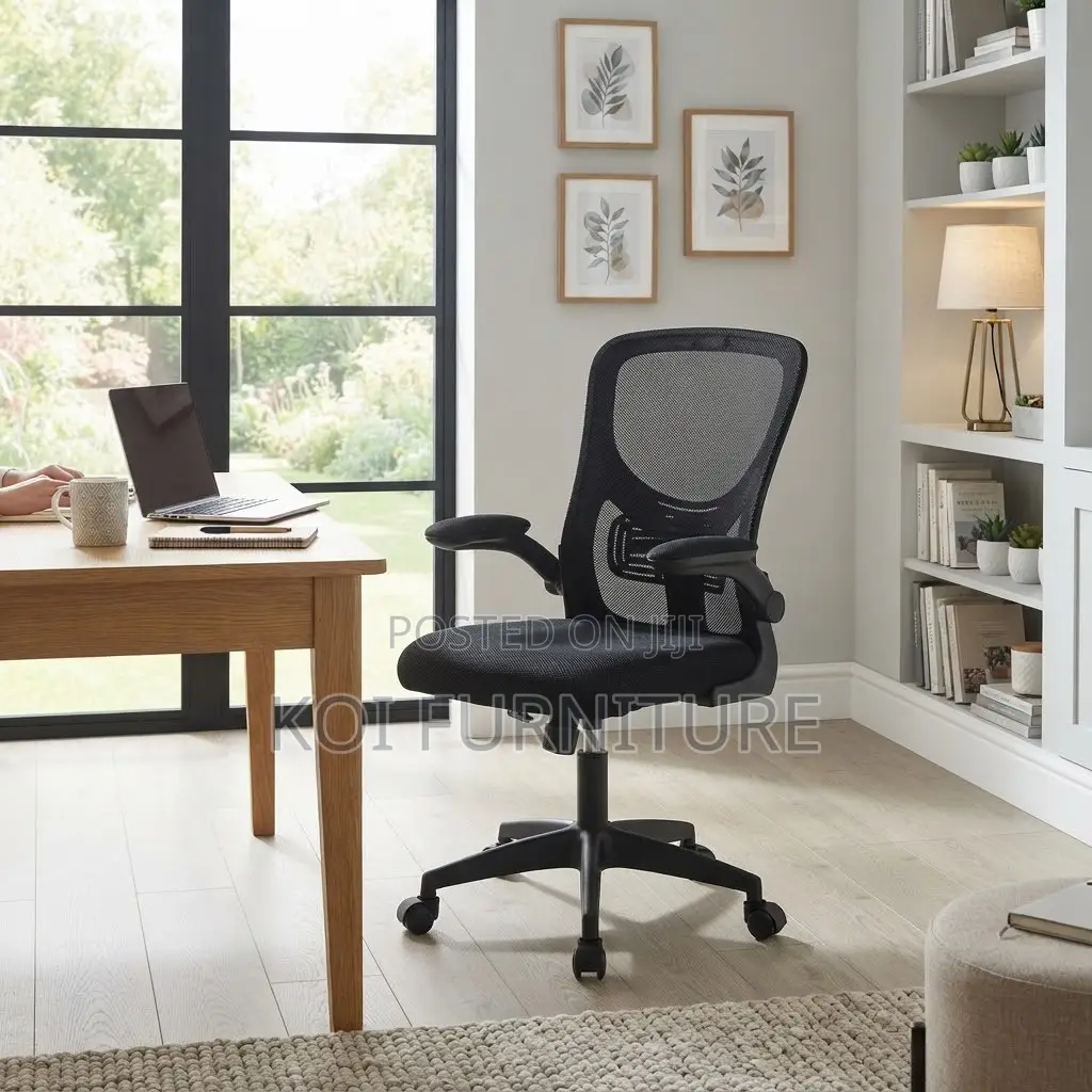 Office Chairs; Clerical Mid Back Mesh Home Office Fabric Seat