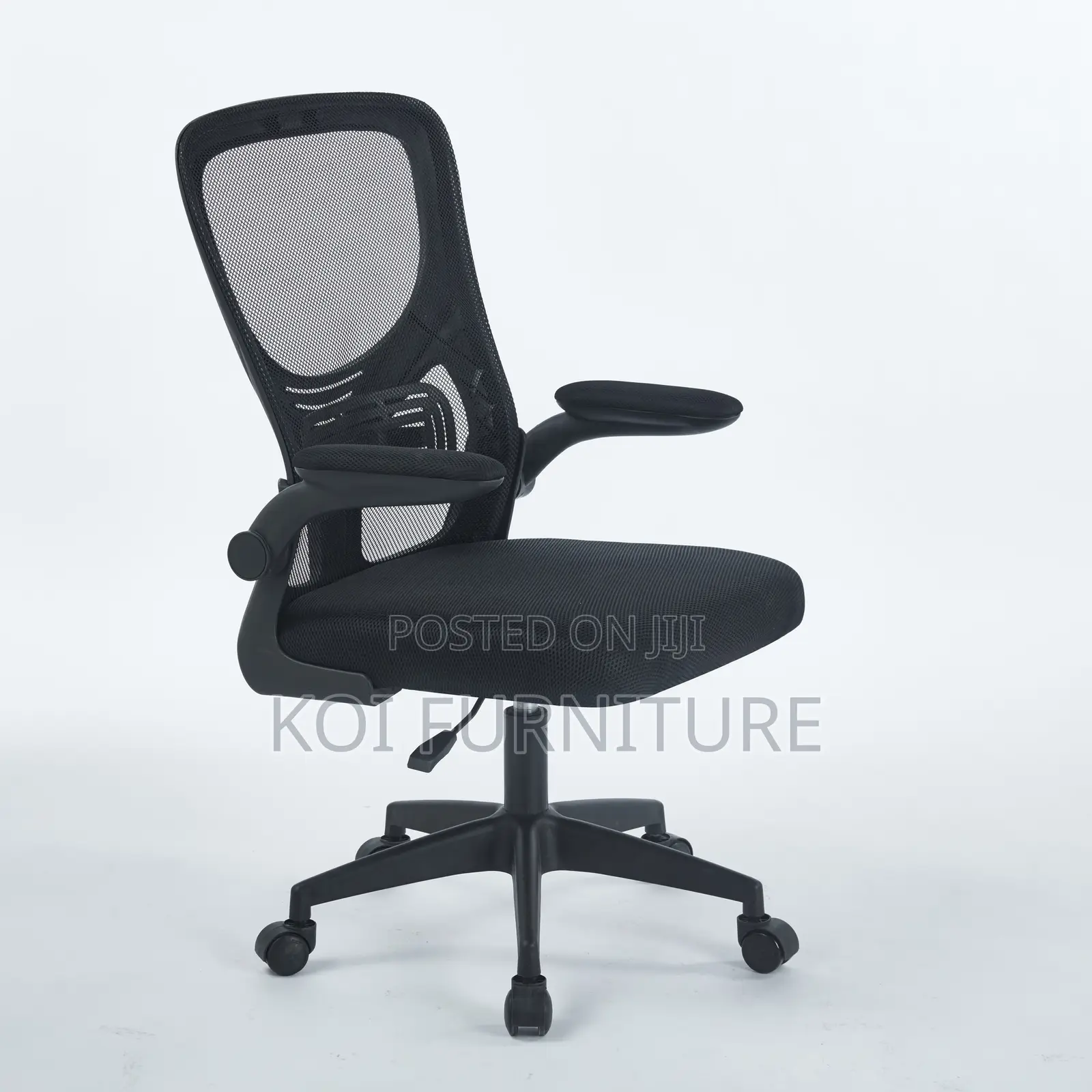 Office Chairs; Clerical Mid Back Mesh Home Office Fabric Seat