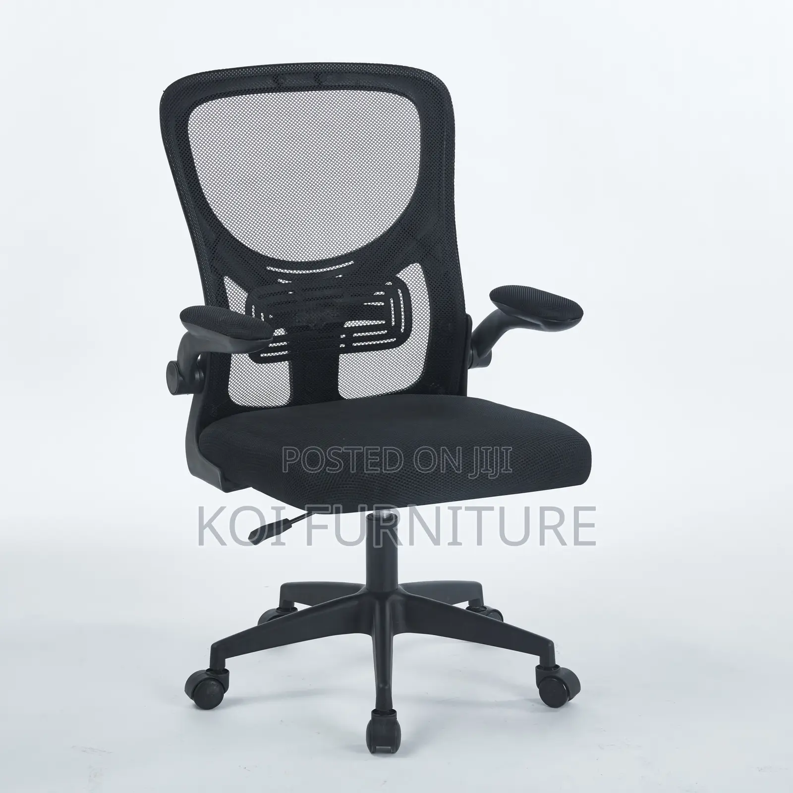 Office Chairs; Clerical Mid Back Mesh Home Office Fabric Seat
