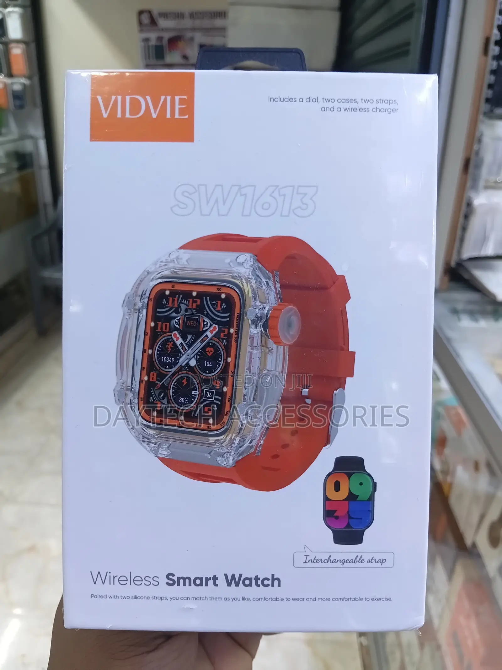 SW1613 VIDVIE Wireless Smart Watch - Orange
