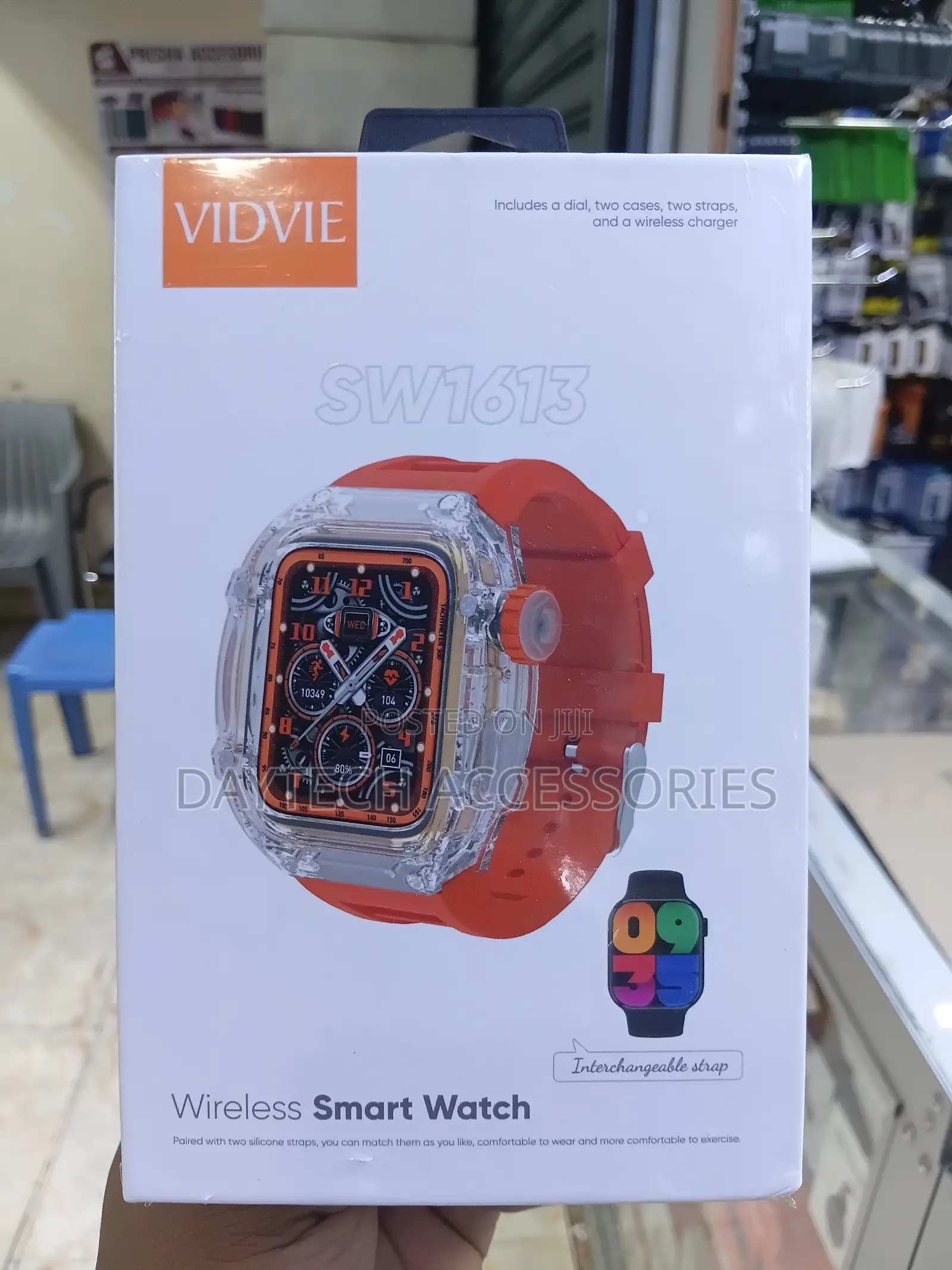 SW1613 VIDVIE Wireless Smart Watch - Orange
