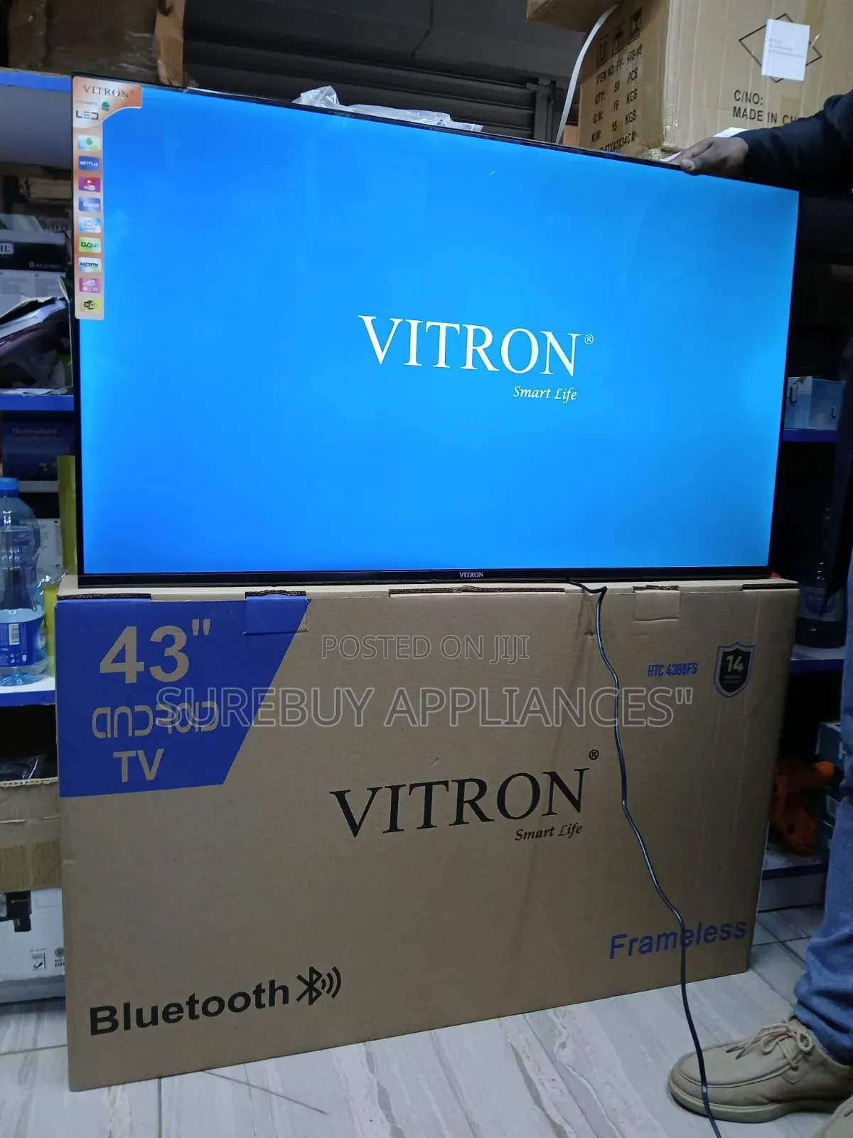 Vitron 43 Smart Frameless TV
