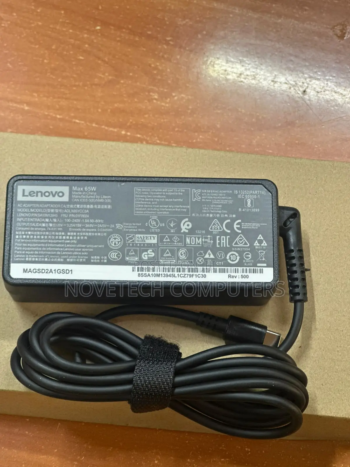 Lenovo Type C Charger 65w