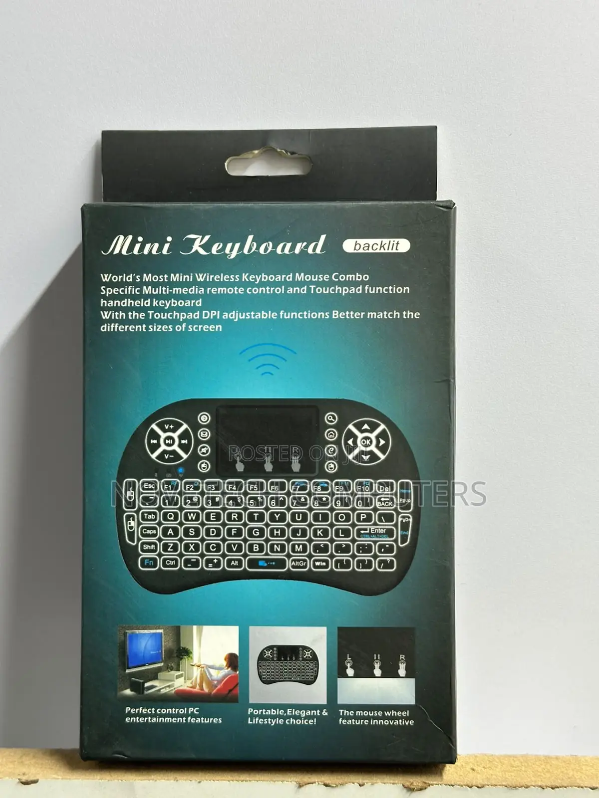 Backlit Wireless Mini Keyboard